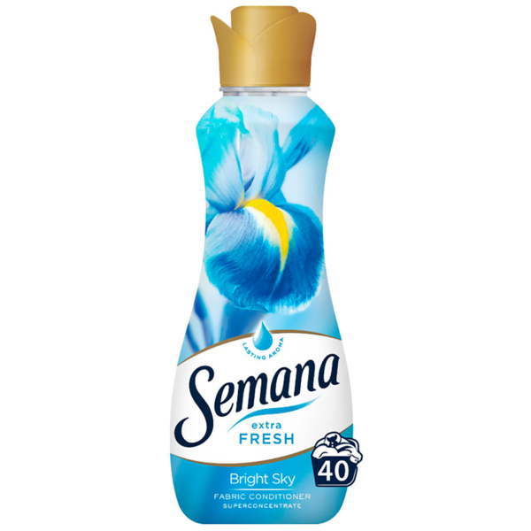 Кондиционер для белья Semana Extra Fresh Bright Sky, 800 мл - Pampik