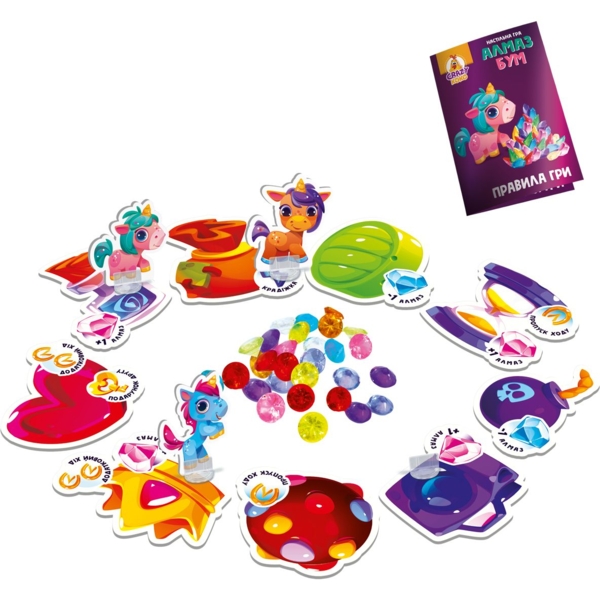 Игра настольная маршрутная Vladi Crazy Koko Алмаз бум (VT8055-31) - Pampik - 2