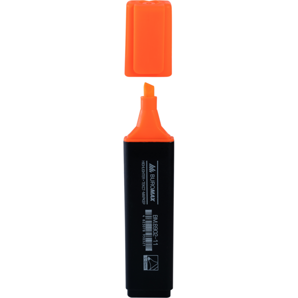 Текст-маркер Buromax Jobmax помаранчевий (BM.8902-11) - Pampik