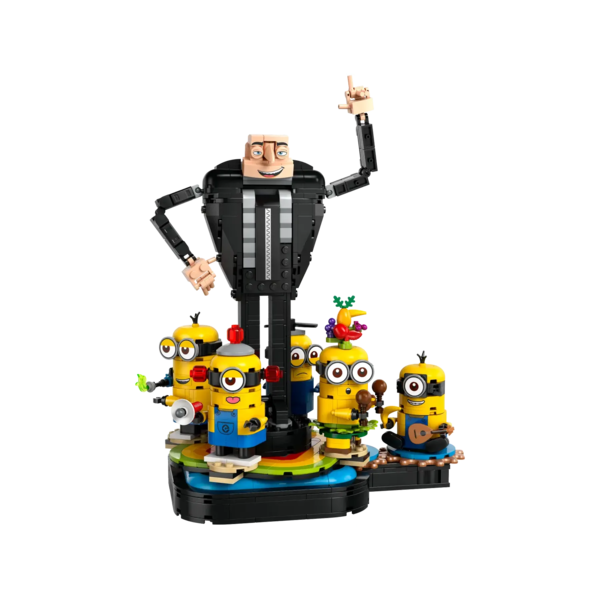 Конструктор LEGO Despicable Me Ґру й посіпаки з кубиків, 839 деталей (75582) - Pampik - 4