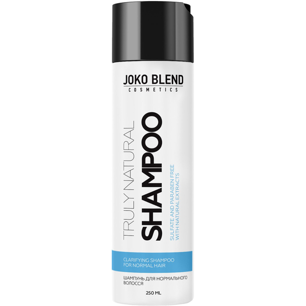 Бессульфатный шампунь Joko Blend Truly Natural для нормальных волос, 250 мл - Pampik