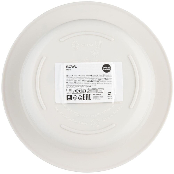 Мисочка Canpol babies Cute Animals, помаранчева (4/412_ora) - Pampik - 3