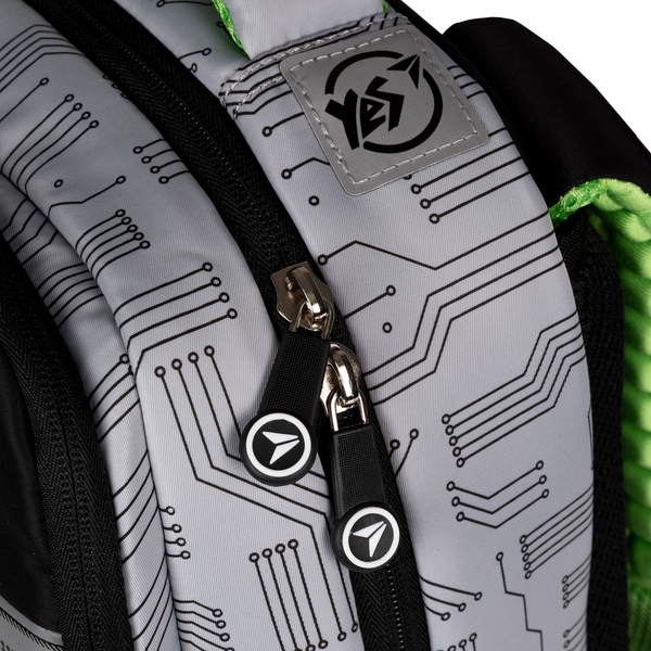 Рюкзак Yes S-52 Ergo Cyberlife, сіро-чорний (559568) - Pampik - 6