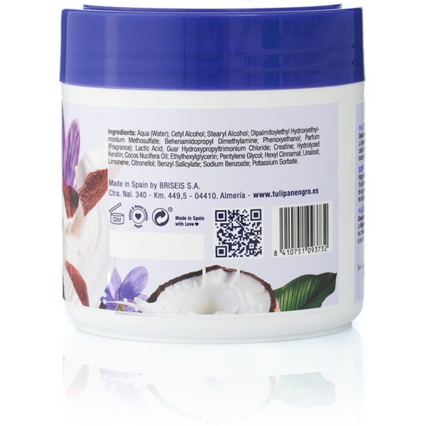 Маска для волосся Tulipan Negro Soft & Smooth Hair Mask, 400 мл - Pampik - 2