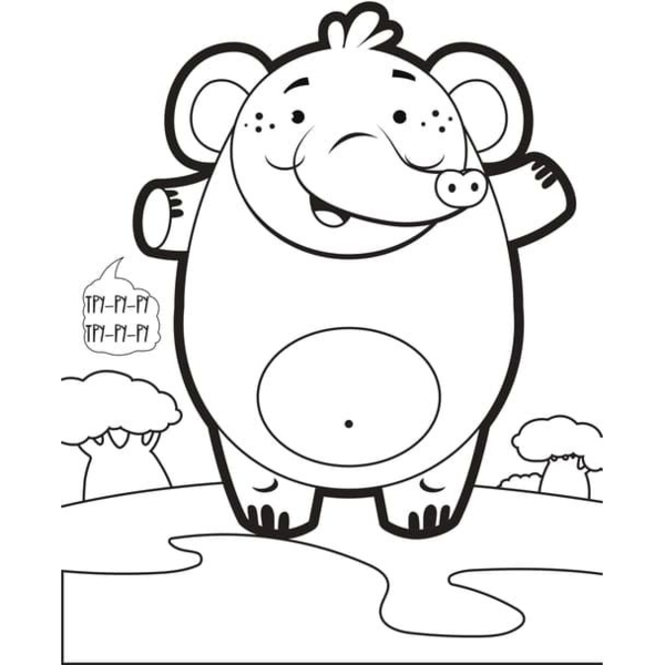 Раскраска для самых маленьких Книга 4. Кто сказал ры-ры? - Pampik - 2