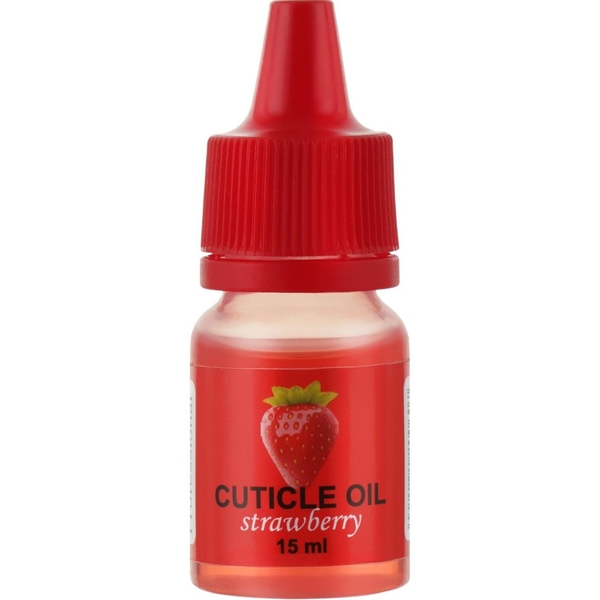 Масло для кутикулы Canni Cuticle Oil Strawberry 15 мл - Pampik