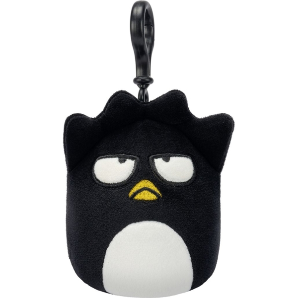 М'яка іграшка-брелок Squishmallows Hello Kitty Бадз-Мару на кліпсі, 9 см (SQSN00275) - Pampik