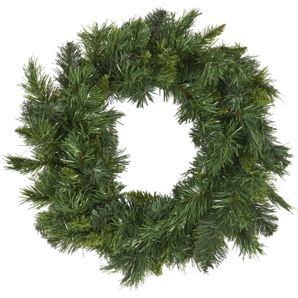 Вінок штучний декоративний Triumph Tree Forest frosted зелений 45 см - Pampik