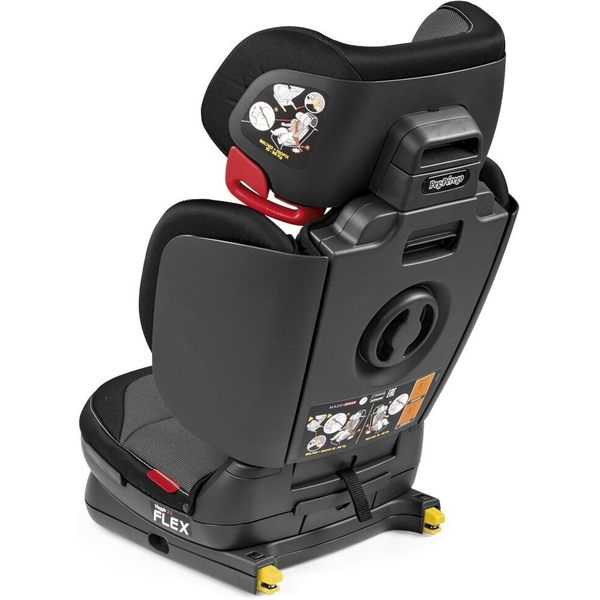 Автокрісло Peg-Perego Viaggio 2-3 Flex Crystal black чорний з сірим (IMVF010000DP53DX13) - Pampik - 10