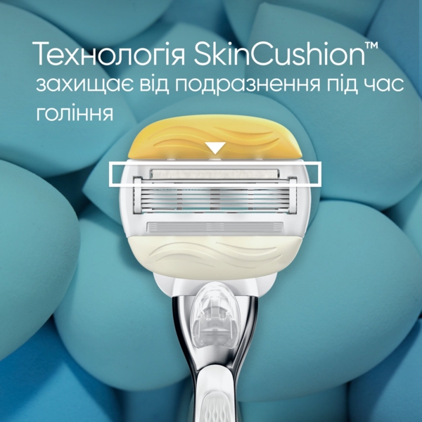 Станок для гоління Venus & Olay Comfort Glide Coconut, з 1 змінною касетою - Pampik - 3