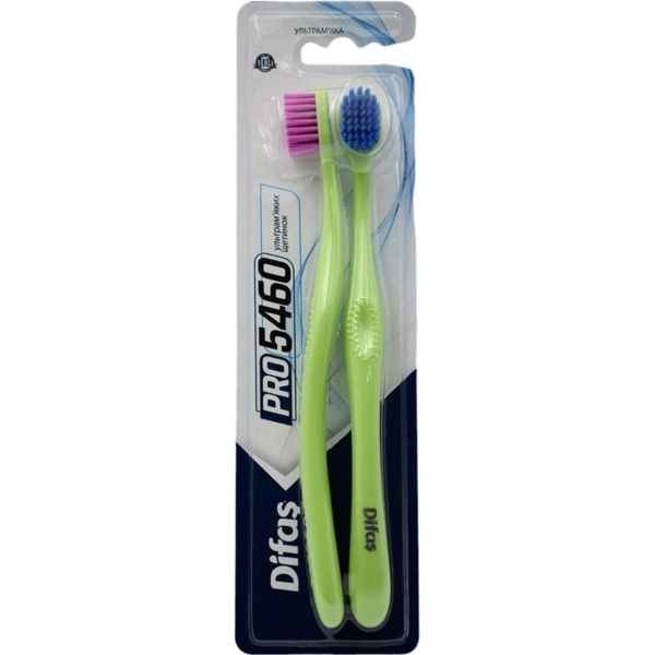 Комплект зубних щіток Difas Pro 5460, 2 шт., в асортименті - Pampik - 8
