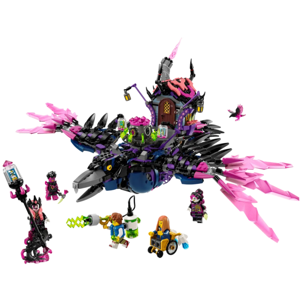 Конструктор LEGO DREAMZzz Опівнічний ворон Невідьми, 1203 деталі (71478) - Pampik - 5
