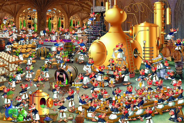 Пазл Piatnik Пивоварня, 1000 элементов (PT-546549) - Pampik - 2