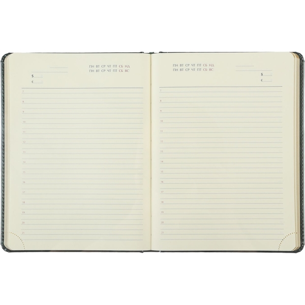 Ежедневник недатированный Buromax Orion A5 зеленый (BM.2035-04) - Pampik