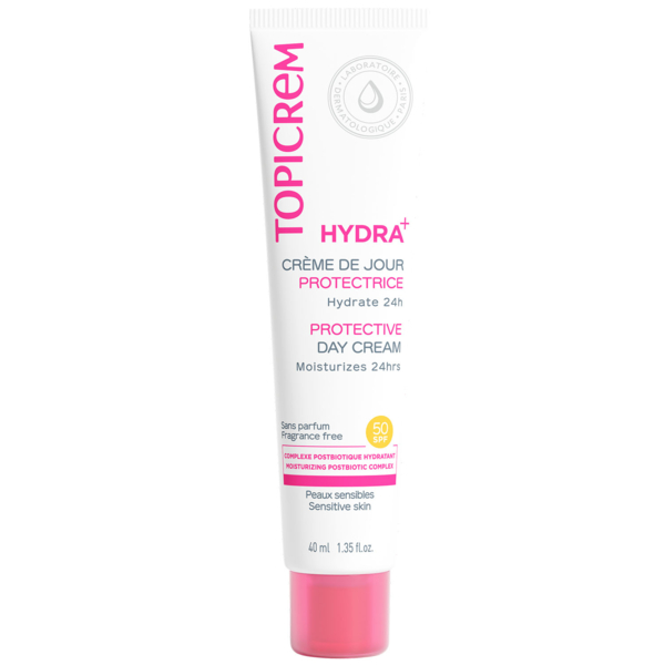 Крем для лица Topicrem Hydra + Protective Day Cream SPF 50 дневной защитный 40 мл - Pampik