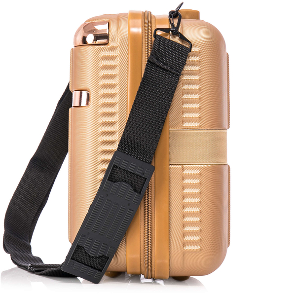 Бьюті-кейс Semi Line 16L Gold (T5663-2) - Pampik - 6