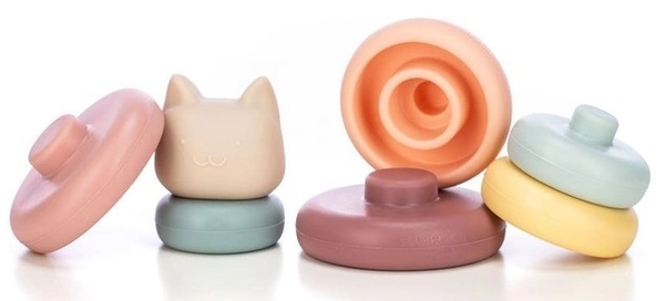 Силиконовый сортер FreeON Башня Kitty (46248) - Pampik - 2