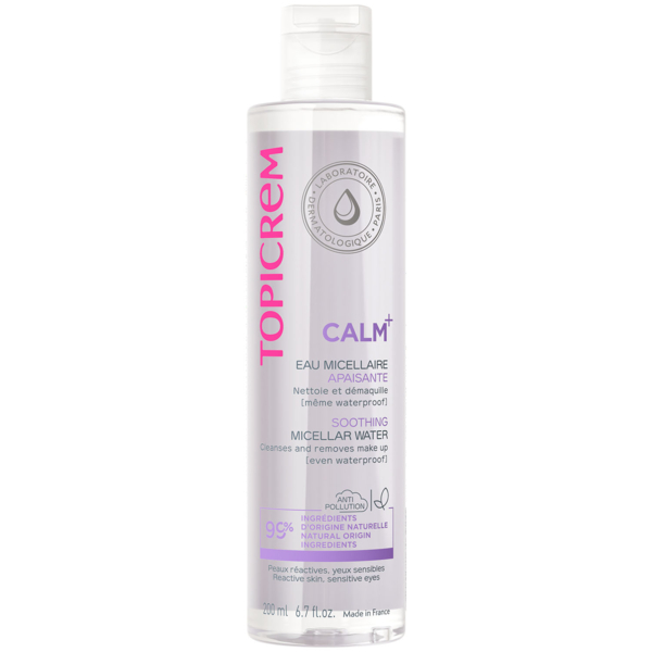 Міцелярна вода Topicrem Calm+ Soothing Micellar Water заспокійлива 200 мл - Pampik