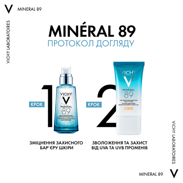 Солнцезащитный флюид для лица Vichy Mineral 89 72H SPF 50+ Увлажняющий 50 мл - Pampik - 4