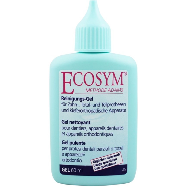 Гель для очищення зубних протезів та ортодонтичних апаратів Dr. Wild Ecosym, 60 мл - Pampik