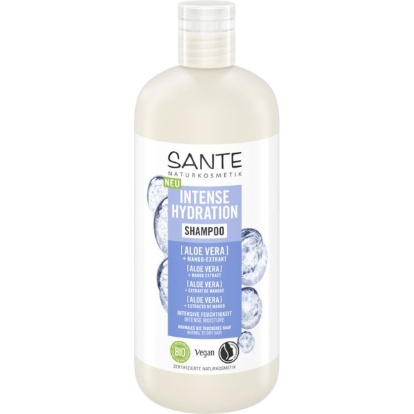 Біо-Шампунь Sante Intense Hydration для зволоження волосся, 500 мл - Pampik