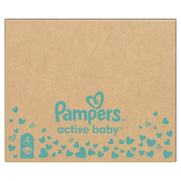Підгузки на липучках Pampers Active Baby 4 (9-14 кг), 180 шт. - Pampik - 2