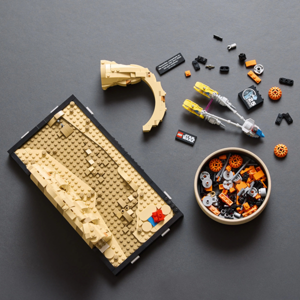 Конструктор LEGO Star Wars Діорама Mos Espa Podrace, 718 деталей (75380) - Pampik - 4