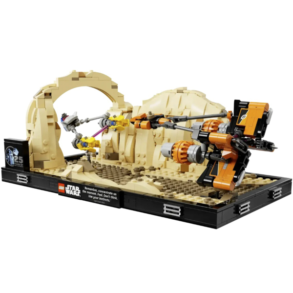 Конструктор LEGO Star Wars Діорама Mos Espa Podrace, 718 деталей (75380) - Pampik - 2