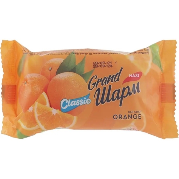 Мило туалетне Grand Шарм Maxi Апельсин, 125 г - Pampik