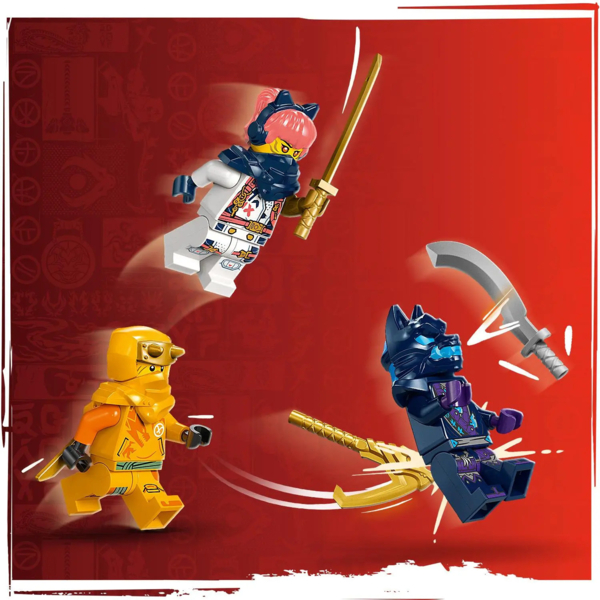 Конструктор LEGO NINJAGO Молодий дракон Рію, 132 деталі (71810) - Pampik - 5