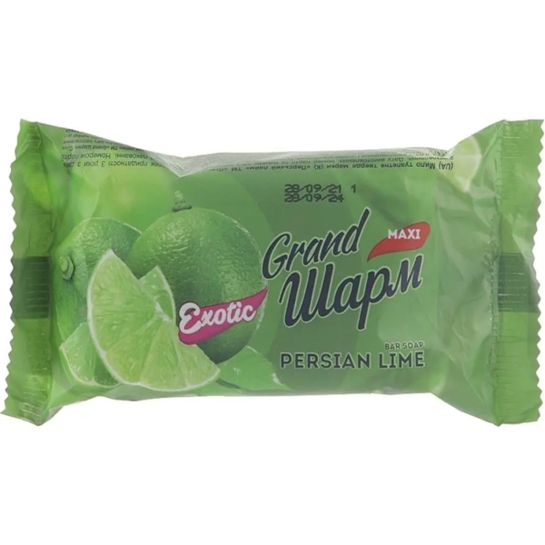 Мило туалетне Grand Шарм Maxi Лайм, 125 г - Pampik