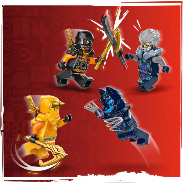 Конструктор LEGO NINJAGO Баггі для бездоріжжя ніндзя Арін, 267 деталей (71811) - Pampik - 5