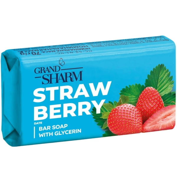 Мило Grand Шарм Полуниця, 70 г - Pampik