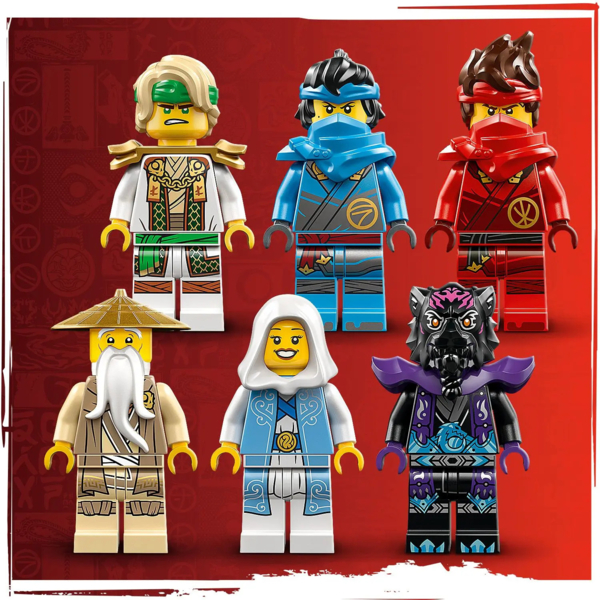 Конструктор LEGO NINJAGO Храм каменю дракона, 1212 деталей (71819) - Pampik - 5