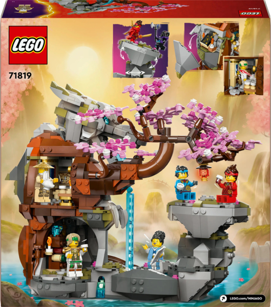 Конструктор LEGO NINJAGO Храм каменю дракона, 1212 деталей (71819) - Pampik - 2