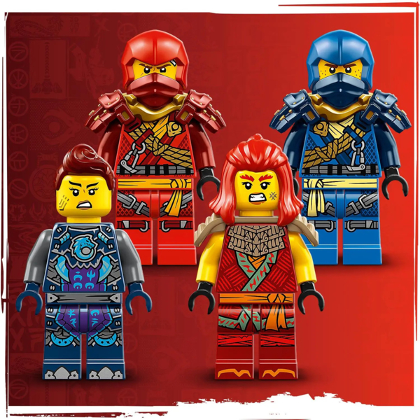 Конструктор LEGO NINJAGO Робот-скелелаз ніндзя Кай, 623 деталі (71812) - Pampik - 6