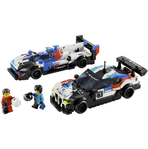Конструктор LEGO Speed ​​Champions Автомобілі для гонки BMW M4 GT3 та BMW M Hybrid V8, 676 деталей (76922) - Pampik - 3