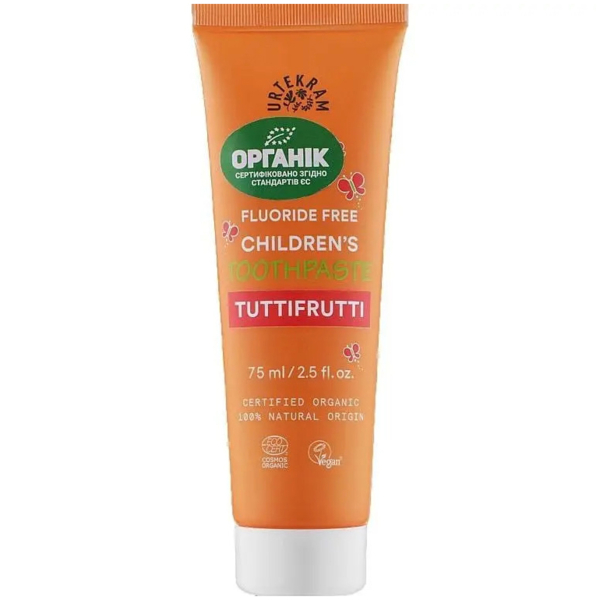 Органическая зубная паста Urtekram Тутти-Фрутти, 75 мл - Pampik