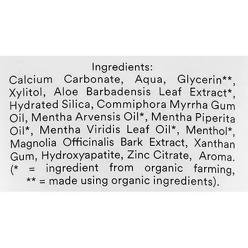 Органічна зубна паста Urtekram Green Matcha Свіжа м'ята, 75 мл - Pampik - 3