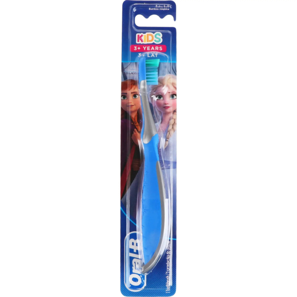 Дитяча зубна щітка Oral-B Kids Дісней Холодне серце, екстрам'яка, синя - Pampik