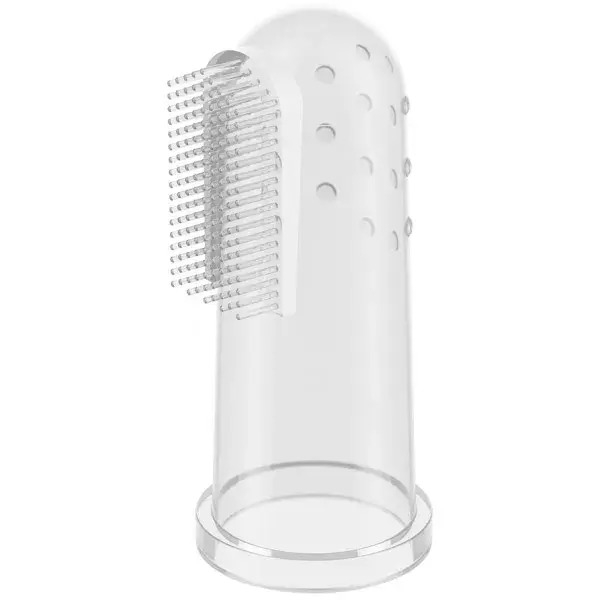 Дитяча зубна щітка BabyOno, прозорий (723) - Pampik