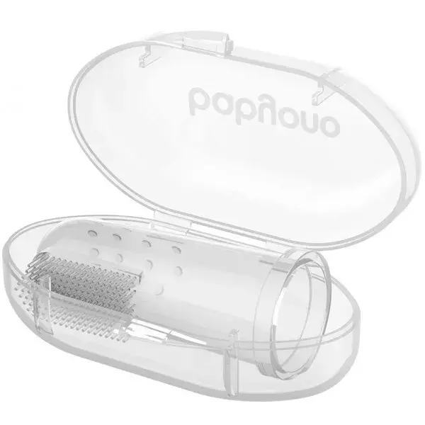 Дитяча зубна щітка BabyOno, прозорий (723) - Pampik - 3