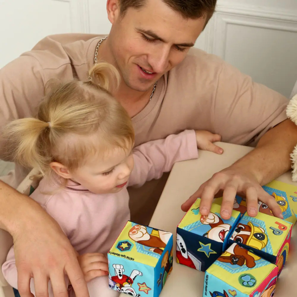 Набор мягких кубиков Масік Щенячий патруль, 4 шт. (МС 090501-10) - Pampik - 6