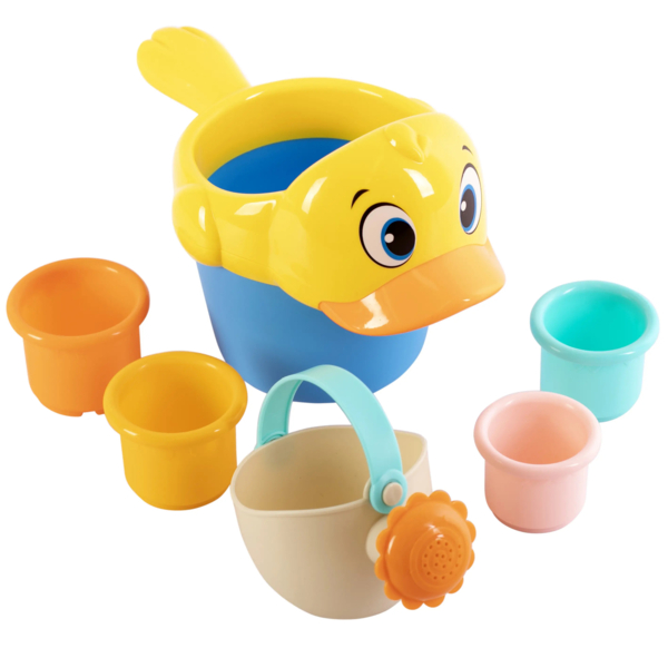 Набор игрушек для ванны Baby Team Уточка (9026) - Pampik