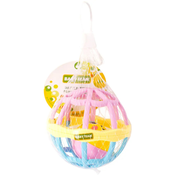 Іграшка-брязкальце Baby Team М'ячик (8405) - Pampik - 3
