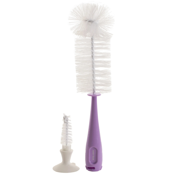 Набір йоржиків для пляшечок і сосок Baby Team, фіолетовий - Pampik