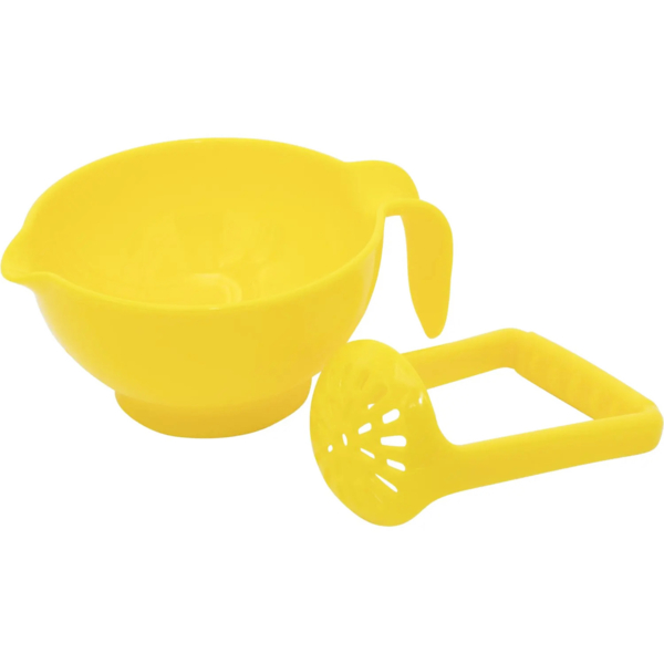 Набір для приготування пюре Baby Team, жовтий (6206) - Pampik