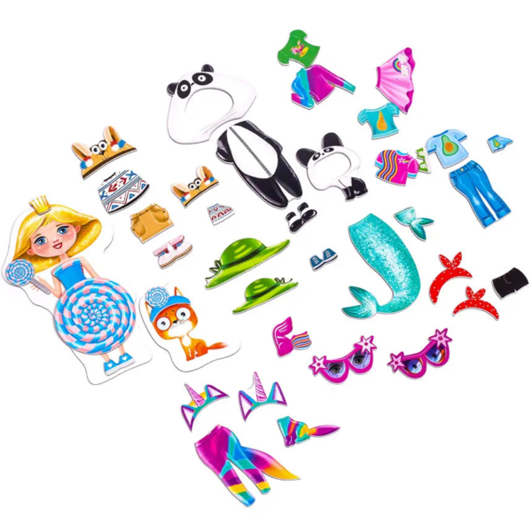 Магнитная игра Vladi Toys Family look (VT3702-21) - Pampik - 2