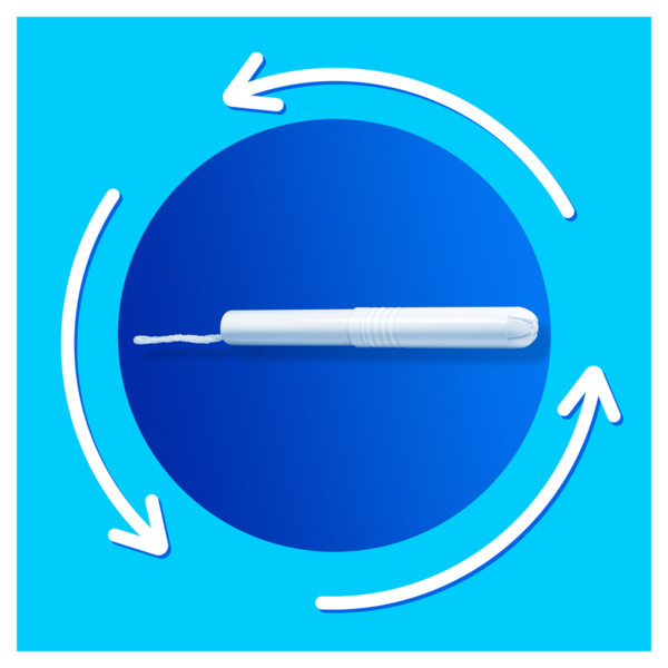 Тампони Tampax Compak Super, з аплікатором, 18 шт. - Pampik - 5