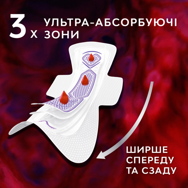 Прокладки гігієнічні Libresse Ultra Goodnight Extra Large, 16 шт. - Pampik - 5